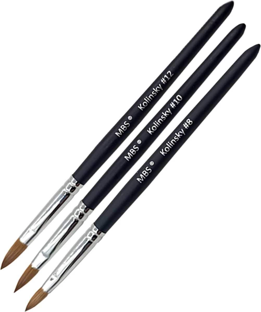 Kolinsky acryl penseel - round #8 - acryl penseel Kolinsky Acryl Penseel - Round #8 - Acryl Penseel -Nagelbenodigdheden 1002x1200 4