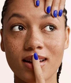 Pink Gellac - Delighted Blue - Gellak - Vegan - Blauw - Shimmer Finish - 15 Ml -Nagelbenodigdheden 1025x1200