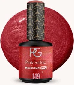 Pink Gellac - Moulin Red - Gellak - Vegan - Rood - Glanzend - 15ml -Nagelbenodigdheden 1036x1200