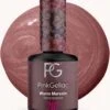 Pink Gellac - Warm Marsala - Gellak - Vegan - Bruin - Shimmer Finish - 15 Ml -Nagelbenodigdheden 1042x1200