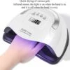 Professionele 180W LED Nageldroger Lamp - Gel Nagel Droger - 180W De Sterkste Nagellamp Op De Markt - Geschikt Voor Elke Nagel, Sneller Droger Voor Gel Polish Nail Apparatuur Automatische Sensor Nail Art Gereedschap Voor Vingernagel En Teennagel -Nagelbenodigdheden 1046x1200 2