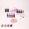 Pink Gellac - Starterset Premium Uncovered Met 4 Kleuren En LED Lamp + Manicure Set