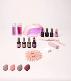 Pink Gellac - Starterset Premium Uncovered Met 4 Kleuren En LED Lamp + Manicure Set -Nagelbenodigdheden 1050x1200 112