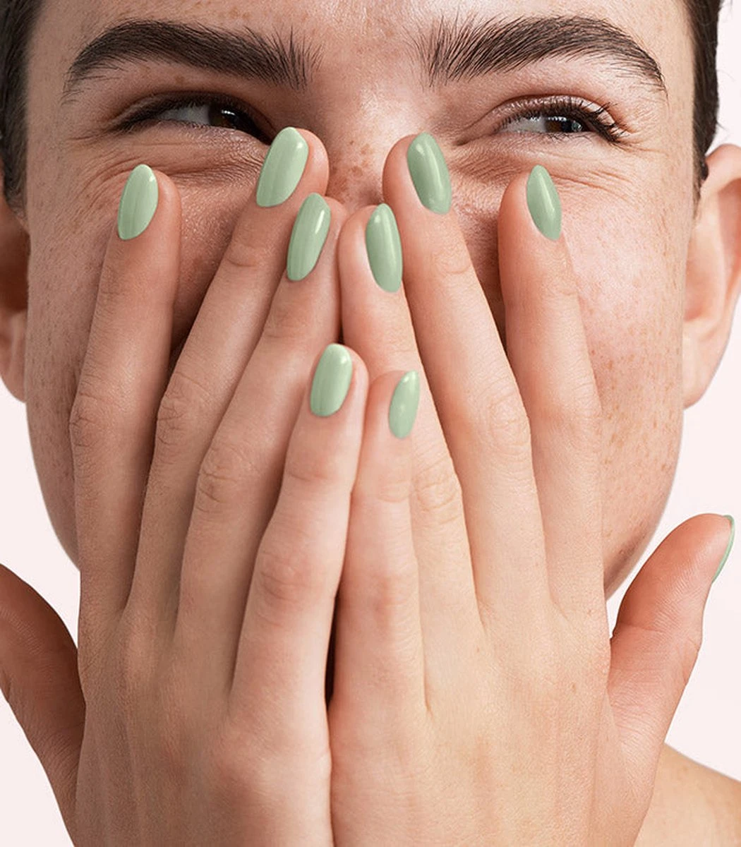 Pink Gellac - Gentle Jade - Gellak - Vegan - Groen - Satijnen Finish - 15 ml Pink Gellac - Gentle Jade - Gellak - Vegan - Groen - Satijnen Finish - 15 Ml -Nagelbenodigdheden 1050x1200 173