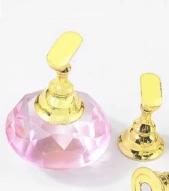 WiseGoods Magnetische Kunstnagel Houder - Nepnagel Oefen Display Met 5 Houders - Nep Nagels - Nageltips - Roze Kristal -Nagelbenodigdheden 1057x1200 2