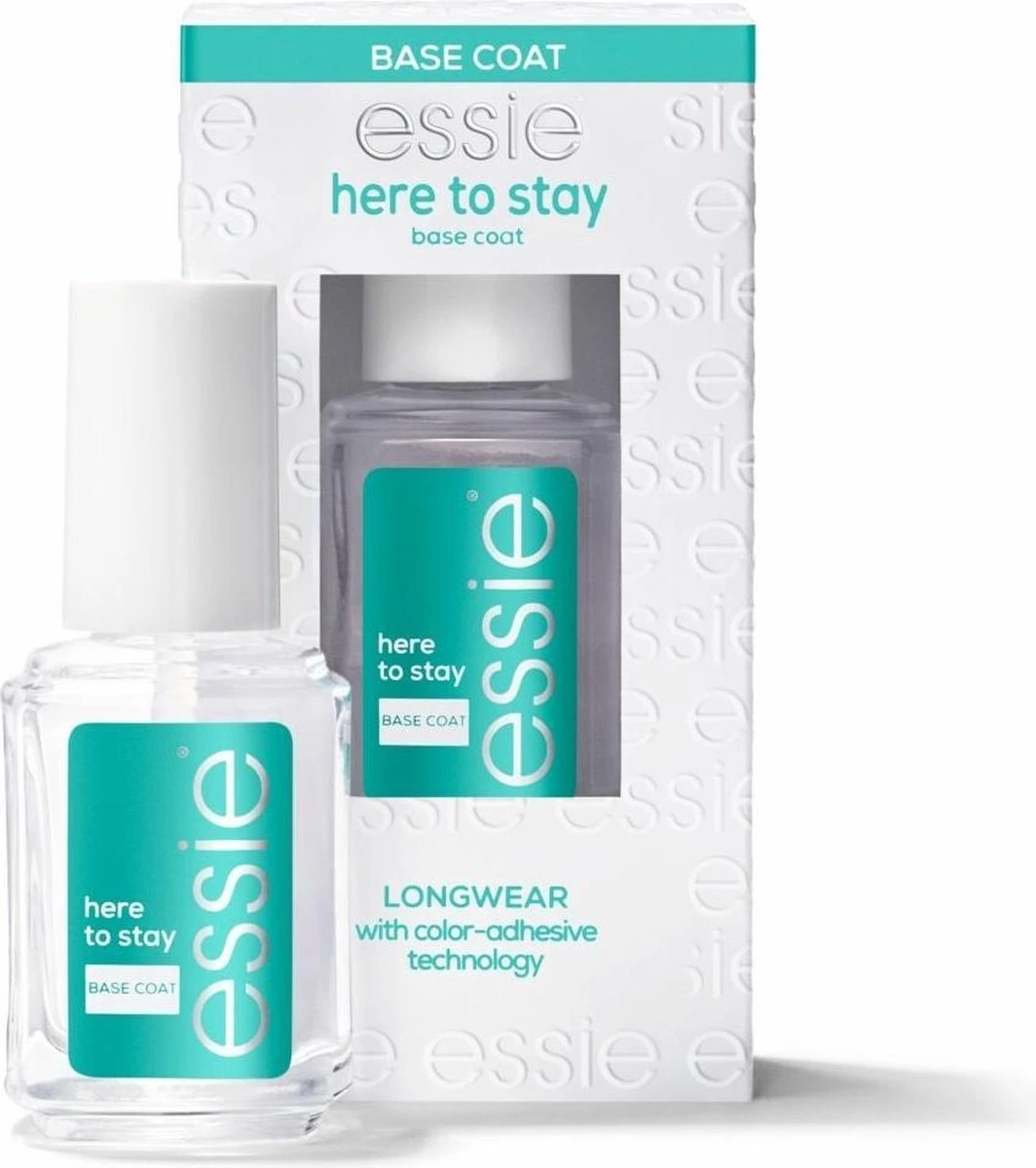 Essie Here To Stay Base Coat - Nagellak Essie Here To Stay Base Coat - Nagellak -Nagelbenodigdheden