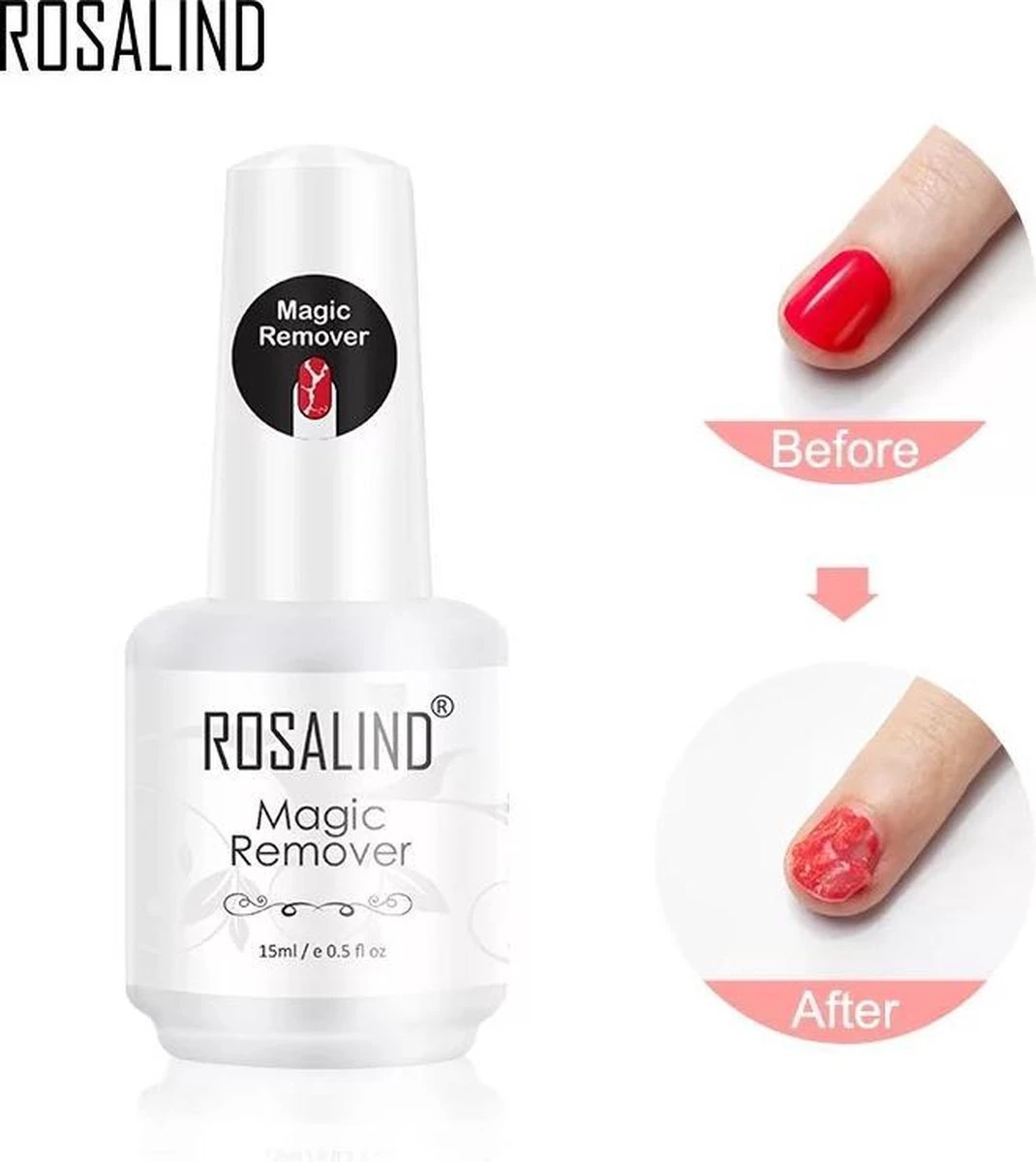 Rosalind Magische Gellak Remover Set - Inclusief Gratis Bokkenpootje + Vijl - 15 ml Nail Polish Remover Rosalind Magische Gellak Remover Set - Inclusief Gratis Bokkenpootje + Vijl - 15 Ml Nail Polish Remover -Nagelbenodigdheden 1070x1200 1