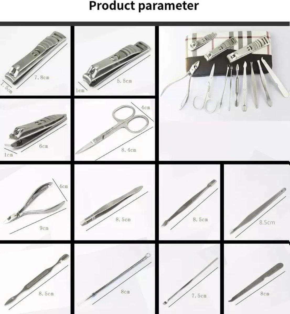 12-delige Luxe Manicureset ncl etui Nagelset - Nagelverzorging set - Reisset - Manicure set & Pedicur -Nagelverzorging set 12-delige Luxe Manicureset Ncl Etui Nagelset - Nagelverzorging Set - Reisset - Manicure Set & Pedicur -Nagelverzorging Set -Nagelbenodigdheden 1106x1200 4