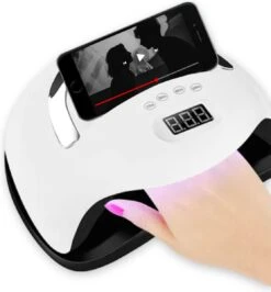 Rebela | Nageldroger | Gelnagels | GEL UV LED Nail Lamp 168w | UV Lamp Gelnagels | Led Nagellamp | Nageldroger | Wit -Nagelbenodigdheden 1115x1200