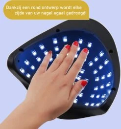280 Watt UV LED Lamp Nagels - 66 Leds - SUN X10 MAX - Nagel UV Lamp - Gellak Lamp - Nagellamp - Nagellamp Led - Nagellamp Voor Gel Nagellak - Nagellamp Led Uv - Nagellamp Uv - Nagellamp Gelnagels - Gellak - Nageldroger -Nagelbenodigdheden 1121x1200 1