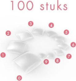 Veronica NAIL-PRODUCTS 100 Stuks, Teennagels TRANSPARANT / CLEAR In Een Nagel Box. 3 Veronica NAIL-PRODUCTS 100 Stuks, Teennagels TRANSPARANT / CLEAR In Een Nagel Box. -Nagelbenodigdheden 1130x1200 2