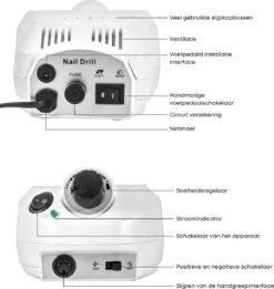 Merkloos Gellak Startespakket - Professioneel- Gellak - Gellak Lamp - Lamp 120W - Nagelpolijstmachine 35000 RPM - Pedaalbesturing - Nageldroger Met LED - Acryl Nagel - Gellak Set - Gellak Remover - 12 Kleuren Polygel -Nagelbenodigdheden 1134x1200