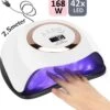 De Sera UV Lamp Gelnagels 168W - LED Lamp Nagels - Gellak Lamp - Nageldroger Met 2.5 Meter Lang Snoer - Wit -Nagelbenodigdheden 1138x1200