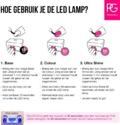 Pink Gellac - LED Lamp - Nageldroger Voor Gellak - Roze - Met Timer 5 Pink Gellac - LED Lamp - Nageldroger Voor Gellak - Roze - Met Timer -Nagelbenodigdheden 1149x1200
