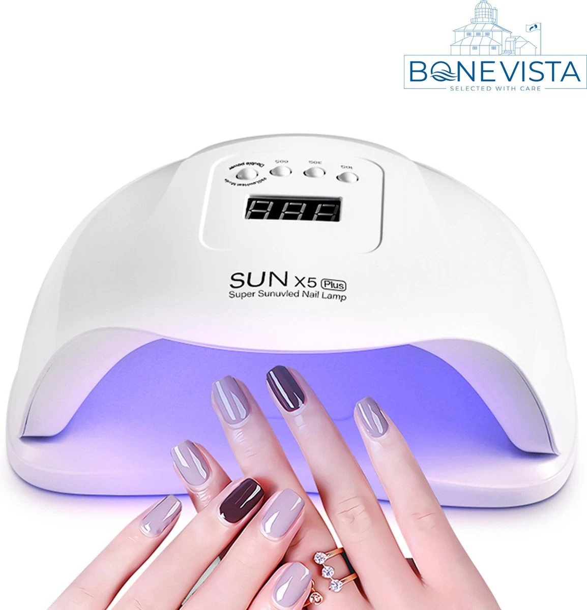 Sun 5 48W Wit Nageldroger Met UV LED Lamp Nagels - Gellak/Gelnagels/Gel Nagellak Droger - Nagellamp / Nagel Lamp Sun 5 48W Wit Nageldroger Met UV LED Lamp Nagels - Gellak/Gelnagels/Gel Nagellak Droger - Nagellamp / Nagel Lamp -Nagelbenodigdheden 1154x1200 3