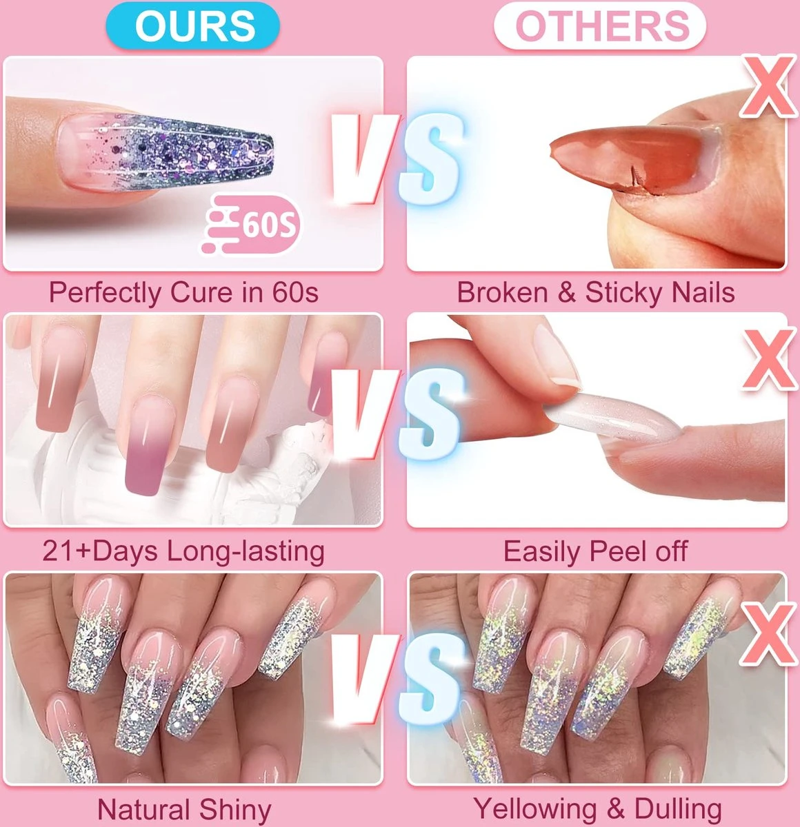 Nagels Set - 8 Kleuren - Nagels Starter Set - met toplaag, basislaag, slipoplossing, nagelverlengingsgel, gel builder - voor DIY voor beginners - beste cadeau Merkloos Nagels Set - 8 Kleuren - Nagels Starter Set - Met Toplaag, Basislaag, Slipoplossing, Nagelverlengingsgel, Gel Builder - Voor DIY Voor Beginners - Beste Cadeau -Nagelbenodigdheden 1160x1200 4