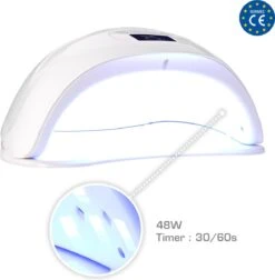 MEANAIL® Sunshine -UV LED Lamp - 48w - Nageldroger - Gel Nagellak -Nagelbenodigdheden 1176x1200 4
