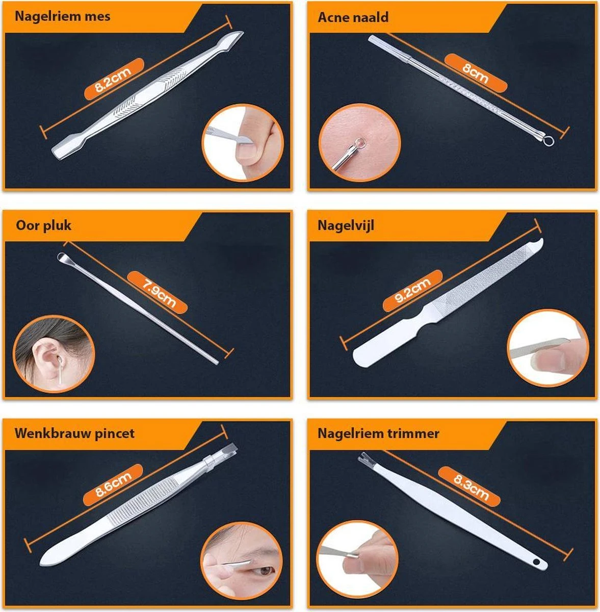 Luxe Manicure en Pedicure Set - 12-delige Nagelverzorging - Manicureset met Nagelknipper - Nagelschaar - Incl. Opbergetui Merkloos Luxe Manicure En Pedicure Set - 12-delige Nagelverzorging - Manicureset Met Nagelknipper - Nagelschaar - Incl. Opbergetui -Nagelbenodigdheden 1177x1200 10