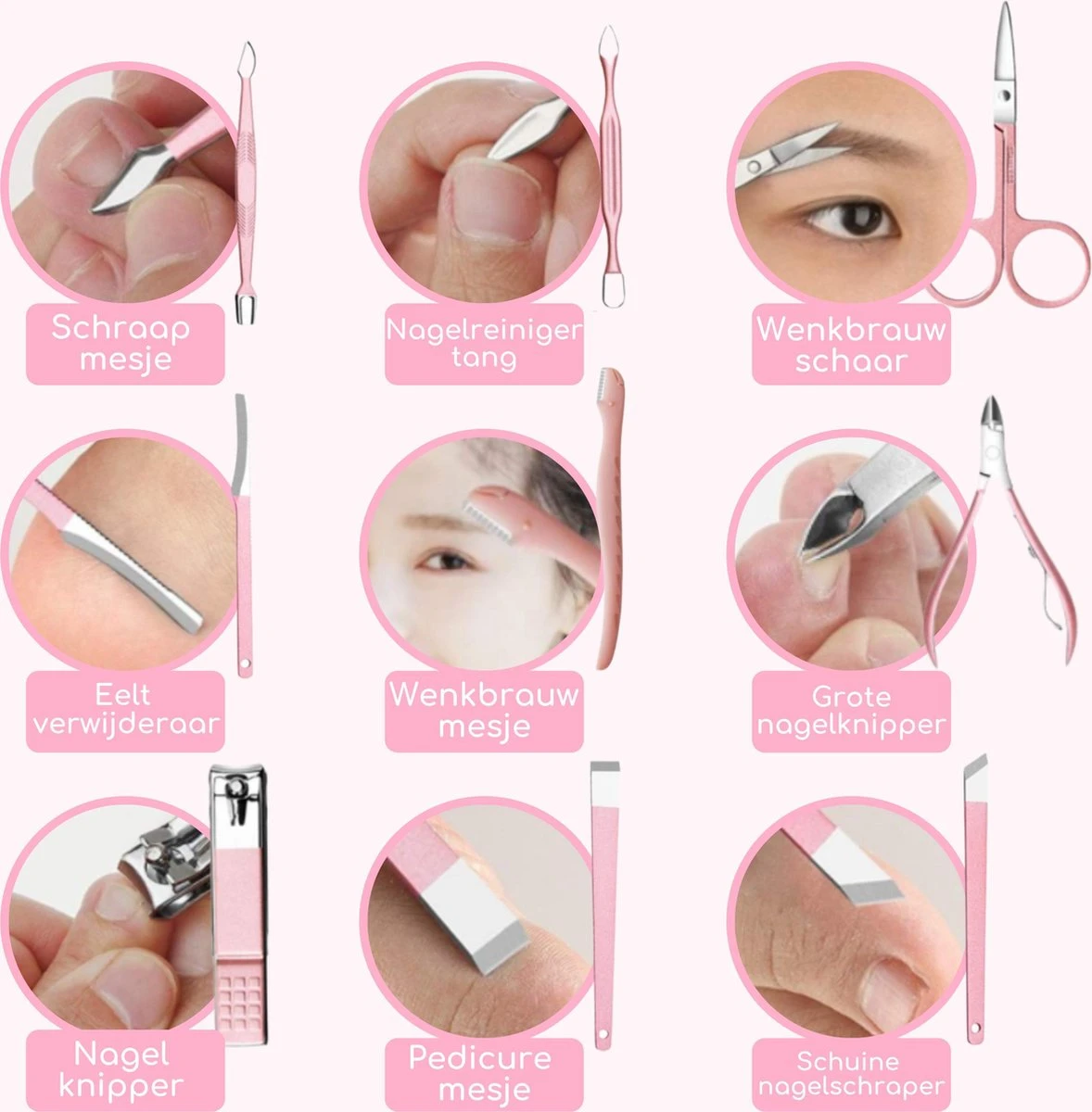 ⭐ATV PERFECTUM Luxe 18-delige - Manicure Set - met Lederen Opbergetui - Manicureset - Nagelschaartje - manicuresetje ⭐ATV PERFECTUM Luxe 18-delige - Manicure Set - Met Lederen Opbergetui - Manicureset - Nagelschaartje - Manicuresetje -Nagelbenodigdheden 1178x1200 6