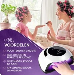 Rostem 120W LED Nageldroger Lamp - UV Lamp - Geschikt Voor Elke Nagel Gellak - 120W -Nagelbenodigdheden 1180x1200 4