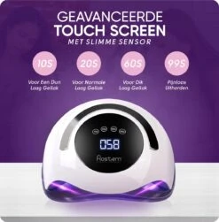 Rostem 120W LED Nageldroger Lamp - UV Lamp - Geschikt Voor Elke Nagel Gellak - 120W -Nagelbenodigdheden 1180x1200 5