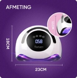 Rostem 120W LED Nageldroger Lamp - UV Lamp - Geschikt Voor Elke Nagel Gellak - 120W -Nagelbenodigdheden 1180x1200 8