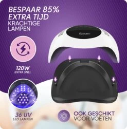 Rostem 120W LED Nageldroger Lamp - UV Lamp - Geschikt Voor Elke Nagel Gellak - 120W -Nagelbenodigdheden 1180x1200 9