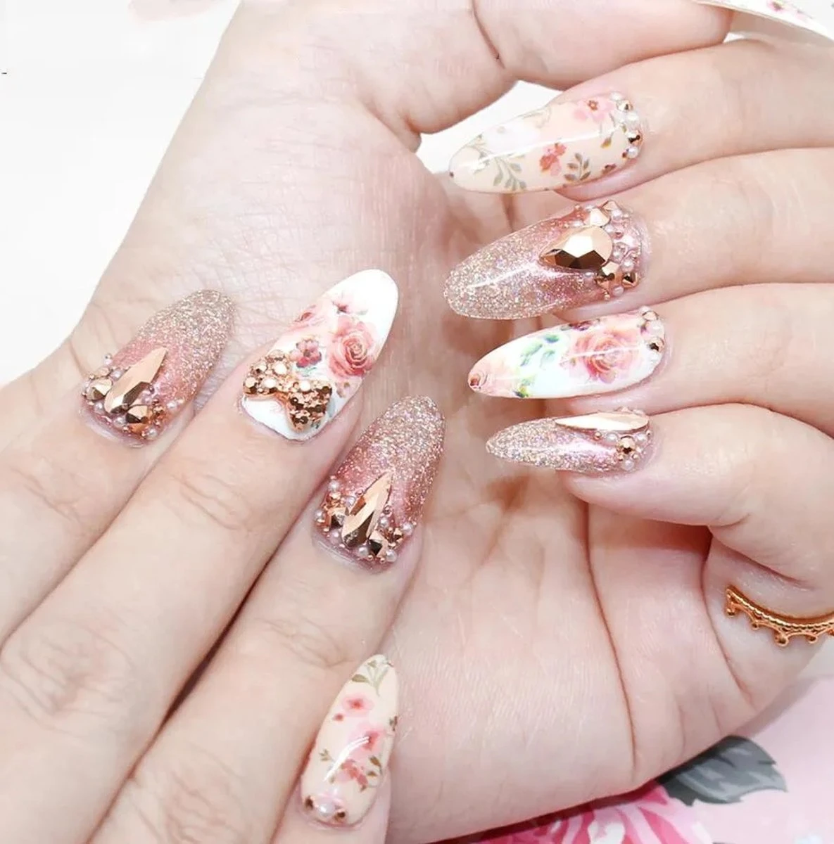 Set van 30 x Transfer nail art foil | nagel folie | bloemen design nagelfolie | voor op nagellak, UV LED gellak met transfer gel | Sparkolia Set Van 30 X Transfer Nail Art Foil | Nagel Folie | Bloemen Design Nagelfolie | Voor Op Nagellak, UV LED Gellak Met Transfer Gel | Sparkolia -Nagelbenodigdheden 1185x1200 5