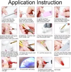 LOUZIR Acrylnagels Starterspakket- 42 Kleuren Acryl Poeders- Nagelgel- Glitters - Cadeautip -Nagelbenodigdheden 1188x1200 3