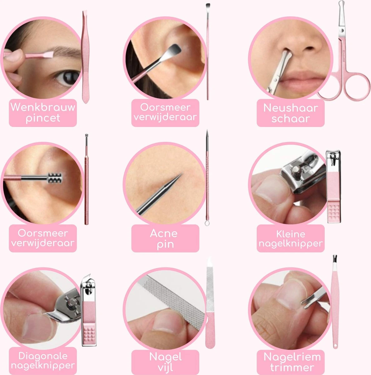 ⭐ATV PERFECTUM Luxe 18-delige - Manicure Set - met Lederen Opbergetui - Manicureset - Nagelschaartje - manicuresetje ⭐ATV PERFECTUM Luxe 18-delige - Manicure Set - Met Lederen Opbergetui - Manicureset - Nagelschaartje - Manicuresetje -Nagelbenodigdheden 1188x1200 4