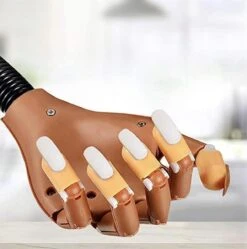 Oefen Nagels - 100 Stuks – Wit – Nailtrainer Tips - Nailtrainer Nagel Oefenhand - Oefenhand Voor Nagels – Nagel Oefenhand – Nailtrainer Refill – Nagel Bedjes Oefenhand -Nagelbenodigdheden 1189x1200 1