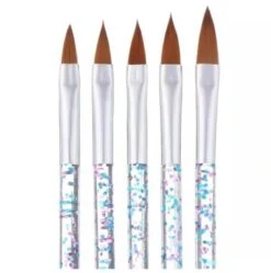 Jawes- Acryl Penselen- 5 Stuks - Acryl Nagels- Arcylpenselen- Acryl- Nagels- Polygel- Nagellak- Gelnagels- Gereedschap- Nagelstyliste- Gellak- Nagelgereedschap- Nail Art -Nagelbenodigdheden 1191x1200