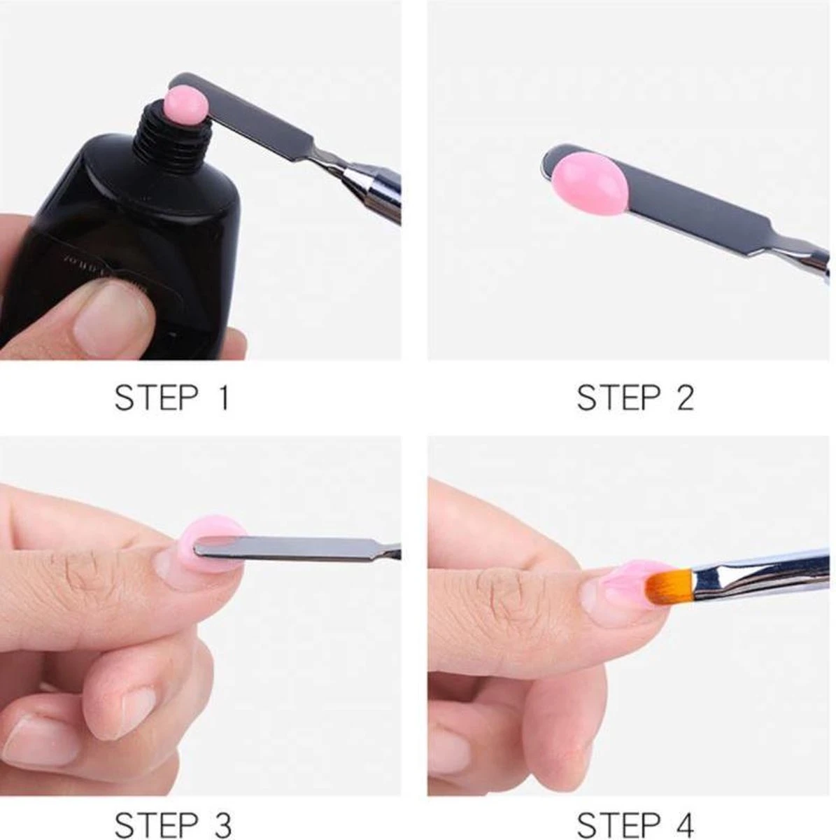 Nagel Polygel tool - Gel penseel - Nail Poly gel tool - 2 in 1 kwast met spatel Nagel Polygel Tool - Gel Penseel - Nail Poly Gel Tool - 2 In 1 Kwast Met Spatel -Nagelbenodigdheden 1195x1200 7