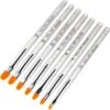 GUAPÀ - Gel Penselen Set Zilver - 7 Stuks - High Quality Gel & Nail Art Brush -Nagelbenodigdheden 1196x1200 2