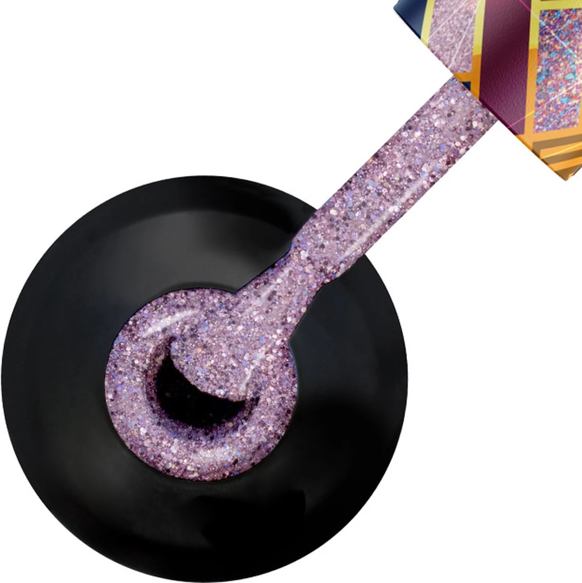 Pink Gellac - Starlight Plum - Gellak - Glitter - 15 ml Pink Gellac - Starlight Plum - Gellak - Glitter - 15 Ml -Nagelbenodigdheden 1198x1200 3