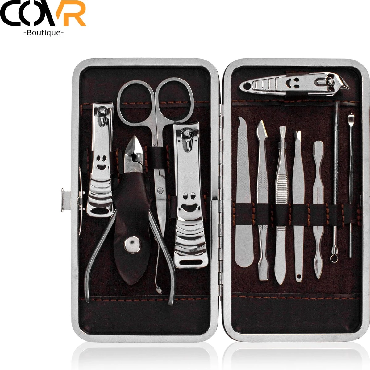 Luxe Manicure en Pedicure Set - 12-delige Nagelverzorging - Manicureset met Nagelknipper - Nagelschaar - Incl. Opbergetui Merkloos Luxe Manicure En Pedicure Set - 12-delige Nagelverzorging - Manicureset Met Nagelknipper - Nagelschaar - Incl. Opbergetui -Nagelbenodigdheden 1199x1200 9