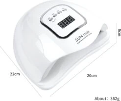 Victoria Nails Pro - 150W/45 LEDs - 2 In 1 UV/leD Lamp - 2021 SUNX5 MAX UV/LED Lamp - Manicure/Pedicure Handen En Voeten - Gellak - Gelnagels - Acrylnagels - Top Coat-Led Nagellamp-Uv Nagellamp-Nagels-Nageldroger - Nagel Tafellamp 8 Victoria Nails Pro - 150W/45 LEDs - 2 In 1 UV/leD Lamp - 2021 SUNX5 MAX UV/LED Lamp - Manicure/Pedicure Handen En Voeten - Gellak - Gelnagels - Acrylnagels - Top Coat-Led Nagellamp-Uv Nagellamp-Nagels-Nageldroger - Nagel Tafellamp -Nagelbenodigdheden 1200x1011