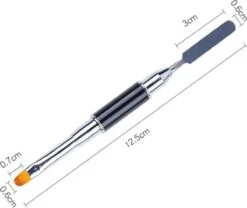 Nagel Polygel Tool - Gel Penseel - Nail Poly Gel Tool - 2 In 1 Kwast Met Spatel 14 Nagel Polygel Tool - Gel Penseel - Nail Poly Gel Tool - 2 In 1 Kwast Met Spatel -Nagelbenodigdheden 1200x1012 1