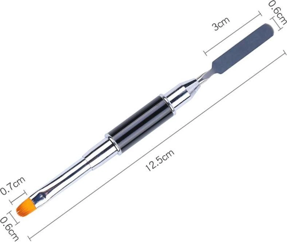 Nagel Polygel tool - Gel penseel - Nail Poly gel tool - 2 in 1 kwast met spatel Nagel Polygel Tool - Gel Penseel - Nail Poly Gel Tool - 2 In 1 Kwast Met Spatel -Nagelbenodigdheden 1200x1012 1