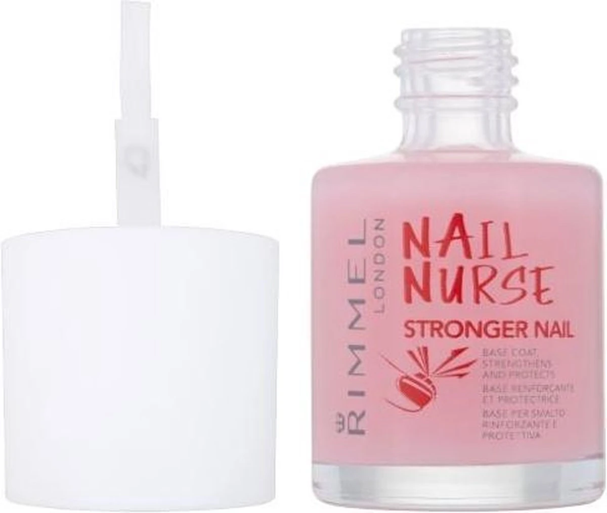 Rimmel London Nail Nurse Stronger Nail Transparant - 8 ml Rimmel London Nail Nurse Stronger Nail Transparant - 8 Ml -Nagelbenodigdheden
