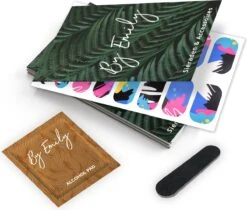 By Emily - Nagel Wrap - | The Artist | 16 Stickers | Nail Wrap | Nail Art | Trendy | Design | Nagellakvrij | Eenvoudig | Nagel Wrap | Nagel Stickers | Folie | Zelfklevend | Sjablonen 8 By Emily - Nagel Wrap - | The Artist | 16 Stickers | Nail Wrap | Nail Art | Trendy | Design | Nagellakvrij | Eenvoudig | Nagel Wrap | Nagel Stickers | Folie | Zelfklevend | Sjablonen -Nagelbenodigdheden 1200x1020 2