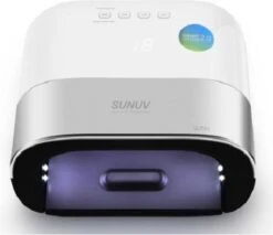 NAGELLAMP - Professionele Nageldroger - 48 Watt - LED UV Nagellamp - Gel Nagellak - 36 LEDlampjes - SMART Sensor – Timer - Nagel Gellak - Wit/Zilver -Nagelbenodigdheden 1200x1035