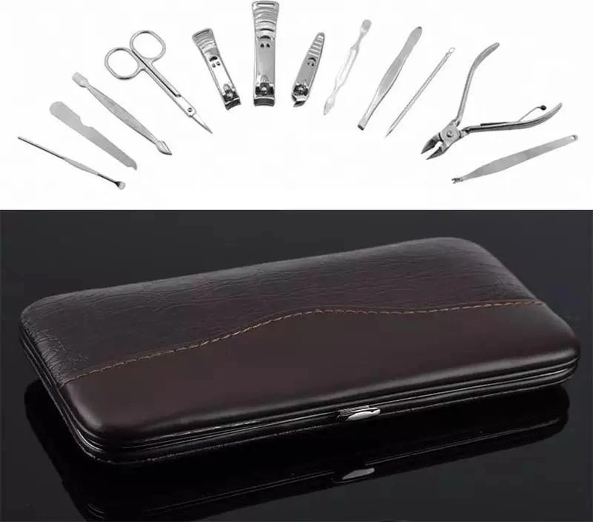 12-delige Luxe Manicureset ncl etui Nagelset - Nagelverzorging set - Reisset - Manicure set & Pedicur -Nagelverzorging set 12-delige Luxe Manicureset Ncl Etui Nagelset - Nagelverzorging Set - Reisset - Manicure Set & Pedicur -Nagelverzorging Set -Nagelbenodigdheden 1200x1056 3