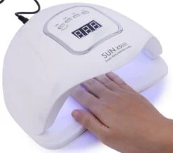 Merkloos 80 Watt UV LED Lamp Nagels - SUN X5 MAX - 45LED - Nagel - UV- LED Lamp - Wit - Nagellamp - Nail Dryer - Nagels - Salon - Lamp - -Nagelbenodigdheden 1200x1059