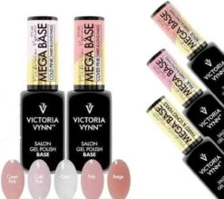 Rubber Base - Victoria Vynn™ Gel Polish Mega Base - Hard & Long Nails - CLEAR 15ml. -Nagelbenodigdheden 1200x1063