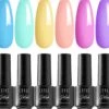 Lovae Cosmetics Gellak - 6-delige Set - Gel Nagellak - Pastel Summer - Gellac - 8ML -Nagelbenodigdheden 1200x1082