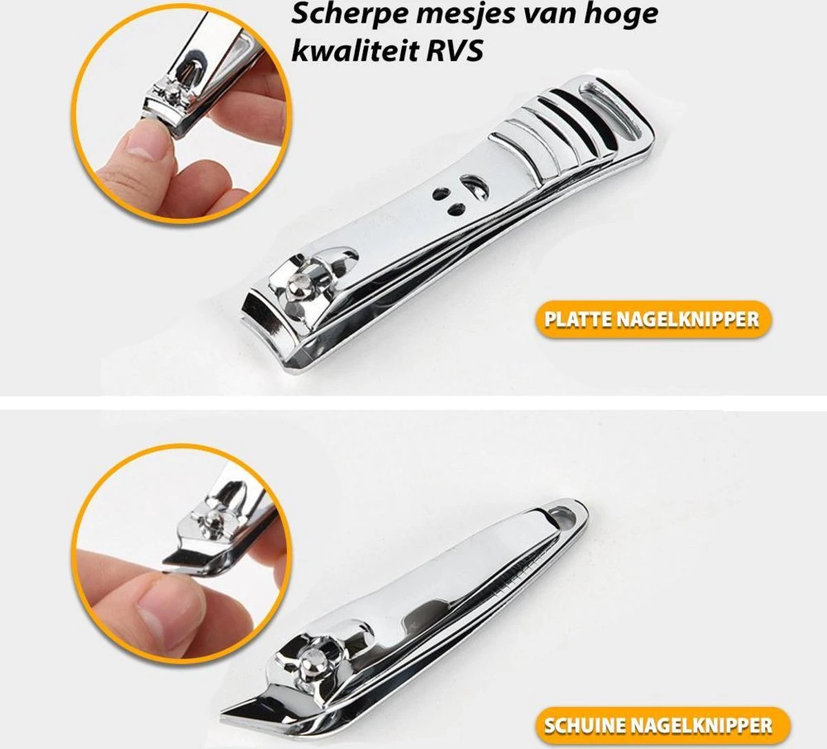 Luxe Manicure en Pedicure Set - 12-delige Nagelverzorging - Manicureset met Nagelknipper - Nagelschaar - Incl. Opbergetui Merkloos Luxe Manicure En Pedicure Set - 12-delige Nagelverzorging - Manicureset Met Nagelknipper - Nagelschaar - Incl. Opbergetui -Nagelbenodigdheden 1200x1088 2