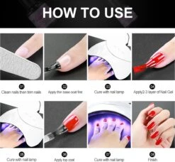 Gellak Starterspakket 12 Kleuren - Gellak - Gellakset - Nagelset - Gelnagels - Nagellak - Gelnagel Kit - UV Lamp 36W - LED - Manicure Set - 12 Kleuren Gel Polish - Nail Art - Nagellamp - Nagelboor - Nageldroger - Nagellak -Nagelbenodigdheden 1200x1109 3