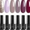 Lovae Cosmetics Gellak - 6-delige Set - Gel Nagellak - Autumn Falls - Gellac - 8ML -Nagelbenodigdheden 1200x1111 2
