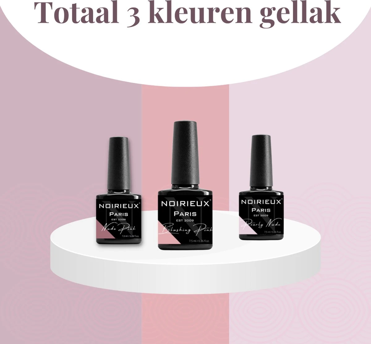 NOIRIEUX® Premium Gellak - Nude set NOIRIEUX® Premium Gellak - Nude Set -Nagelbenodigdheden 1200x1114 3